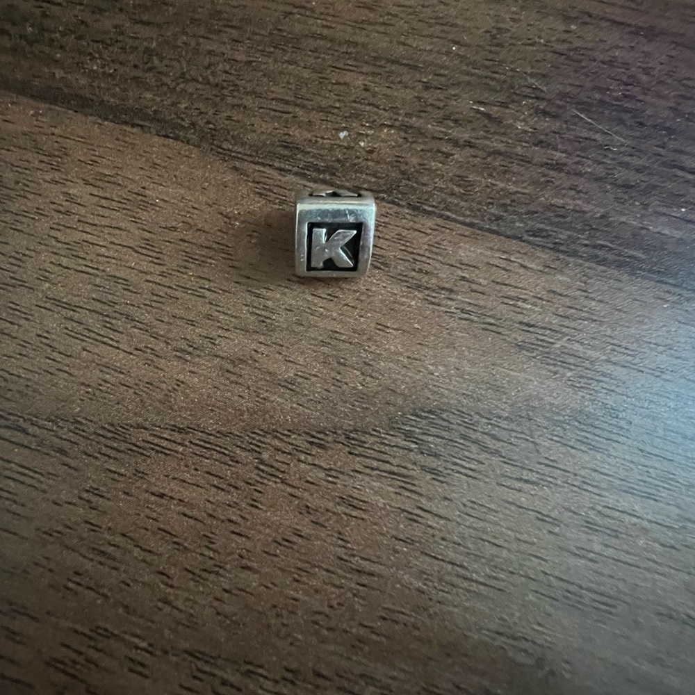 Pandora K charm
